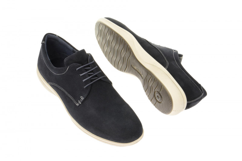 Ecco Grenoble Schuhe blau navy