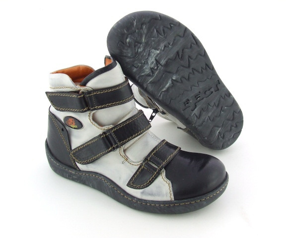 Eject Ocean E-11627-V1 Stiefelette schwarz weiß