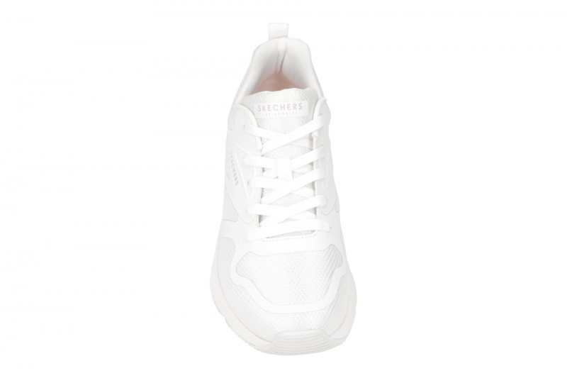 Skechers UNO Schuhe weiß rosa Damen Sneakers 177420