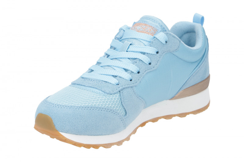 Skechers OG 85 Schuhe hellblau Retro Damen Sneakers 111