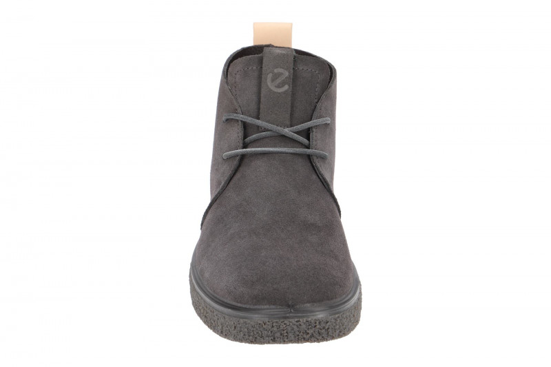Ecco CrepeTray Herren Stiefelette grau