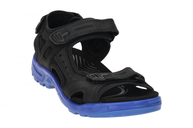 Ecco Offroad Herren Sandale schwarz blau 069564