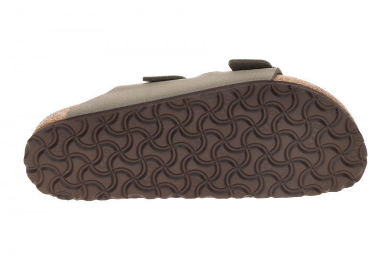 Birkenstock Arizona Pantolette grau stone SCHMAL 151213