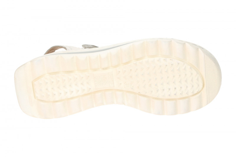 ara Tampa Sandale silber grau Glitzer gepunktet 12-47207