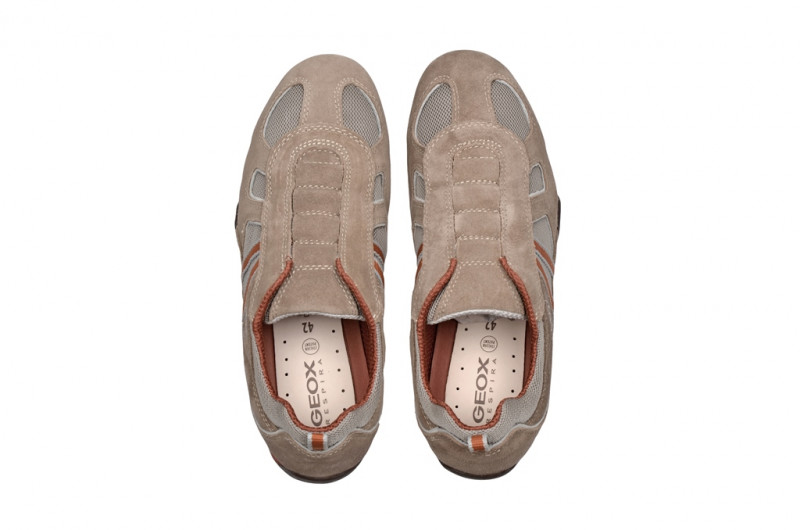 Geox Snake R Schuhe beige Slipper U3207R