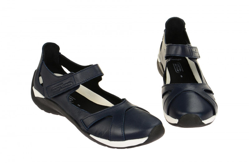 camel active Moonlight 71 Schuhe blau Mary-Jane