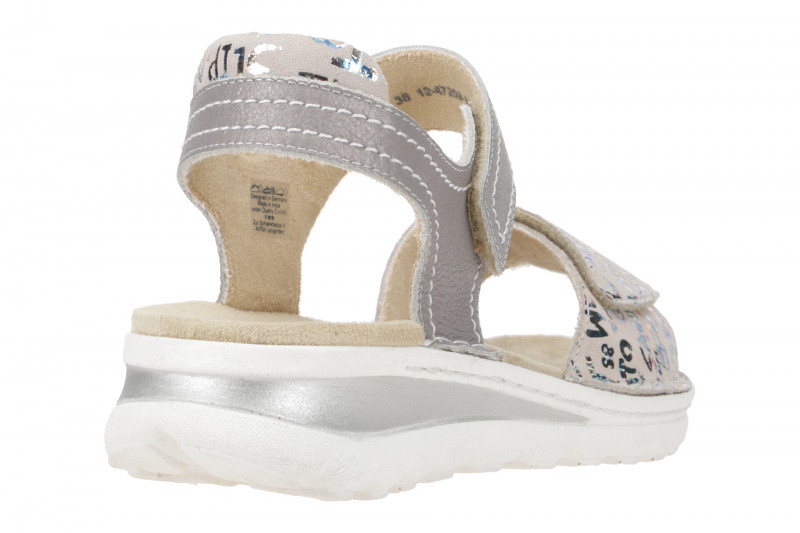 ara Tampa Sandale silber grau Letter 12-47209