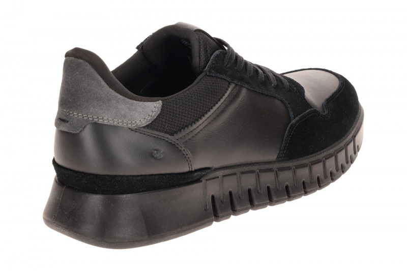 Ecco Gruuv Schuhe schwarz Sneakers Material Mix 512344