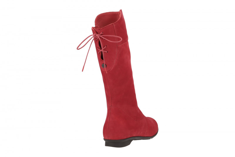 Think Keshuel Schaft Stiefel rot cherry