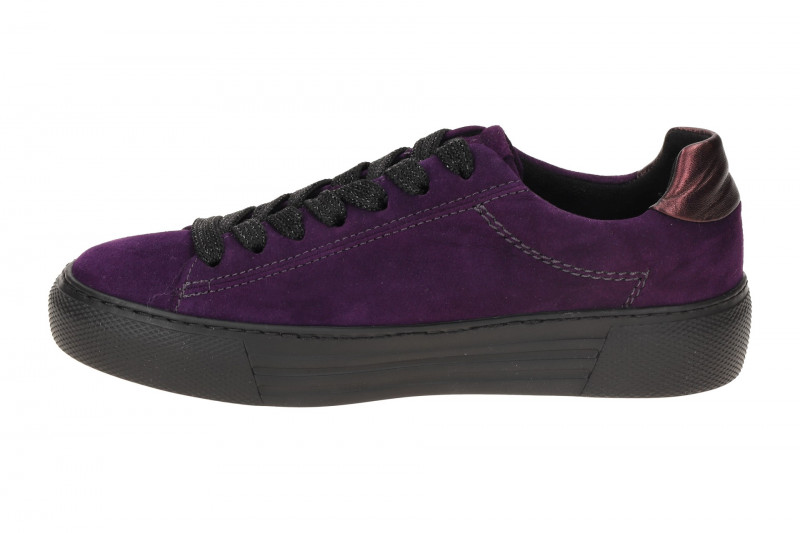 Gabor Comfort Florenz Sneakers lila Samt 56.460.49