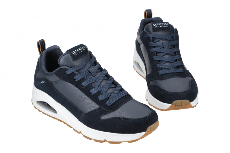 Skechers Uno Schuhe blau Herren Sneakers 52468