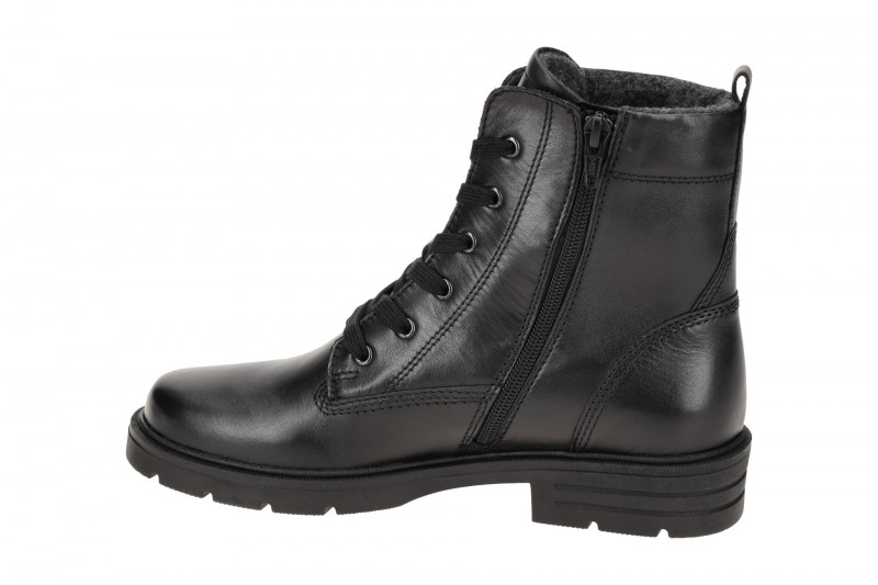 Gabor Fashion Stiefelette schwarz Glattleder 74.651.27