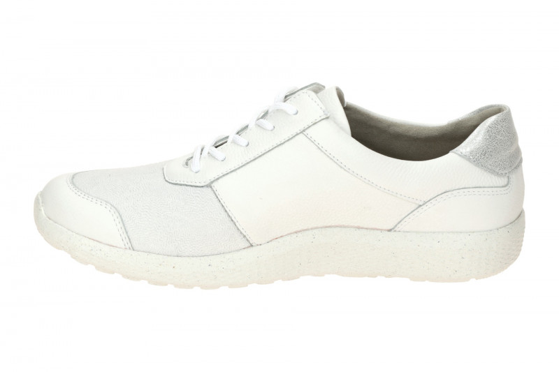 Waldläufer Ira Schuhe weiß silber K-Weite OrthoTritt
