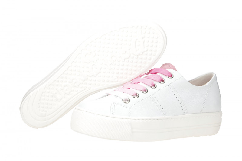 Paul Green Sneaker Schuhe weiß rosa 5247