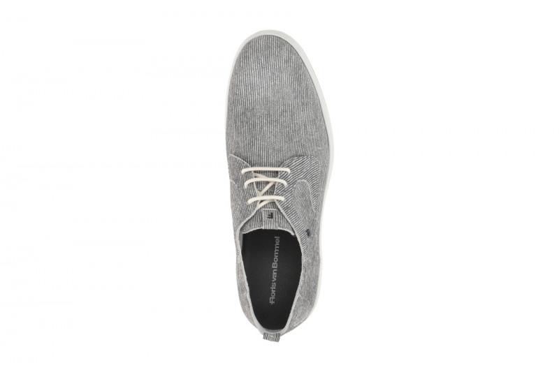 Floris van Bommel De Dijker Schuhe grau weiß H-Weite 30309