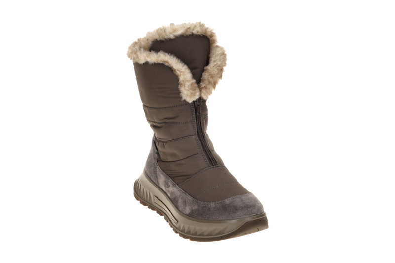 ARA St. Moritz Winter Stiefel braun grau GORE-TEX H-Weite