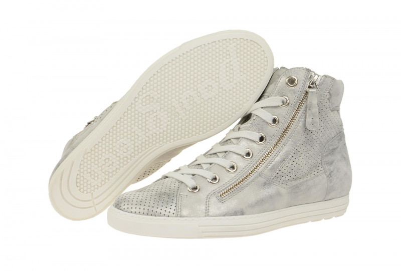 Paul Green Sneaker 4247 grau metallic Gr 42,5