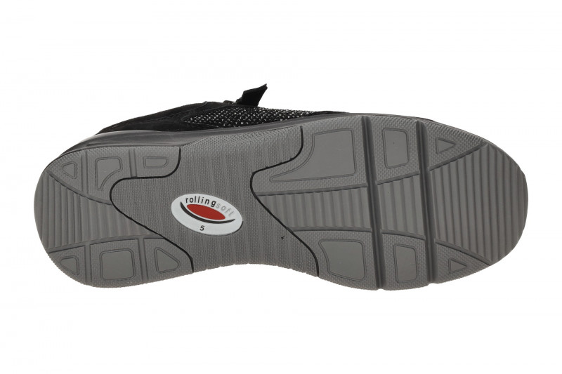 Gabor RollingSoft Schuhe schwarz Strass 56.897.87