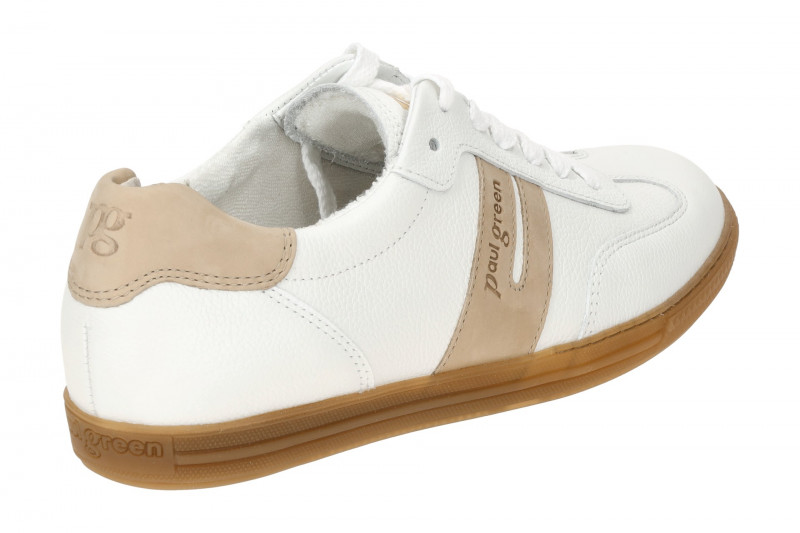 Paul Green Sneaker Schuhe weiß beige 5350