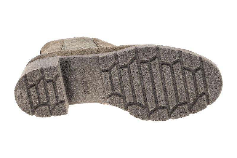 Gabor Stiefelette Ankle Boots taupe grau H-Weite 8064.02.007