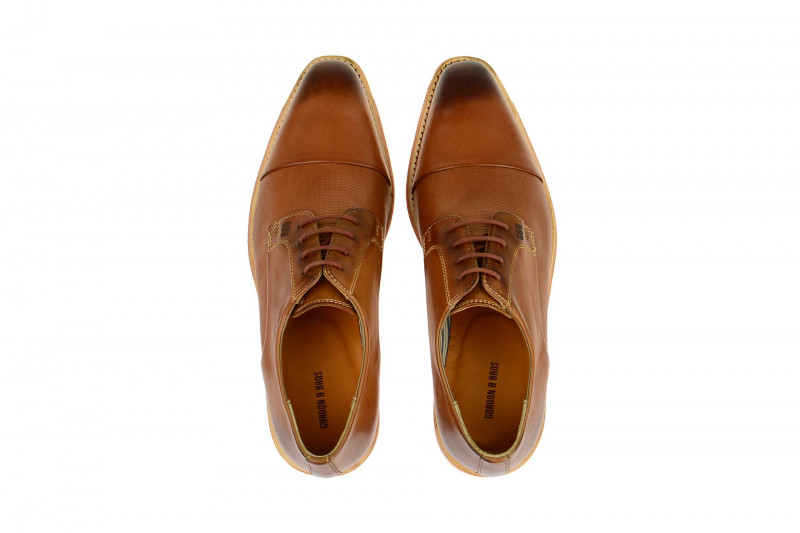 Gordon & Bros Schuhe Lorenzo braun cognac S160747
