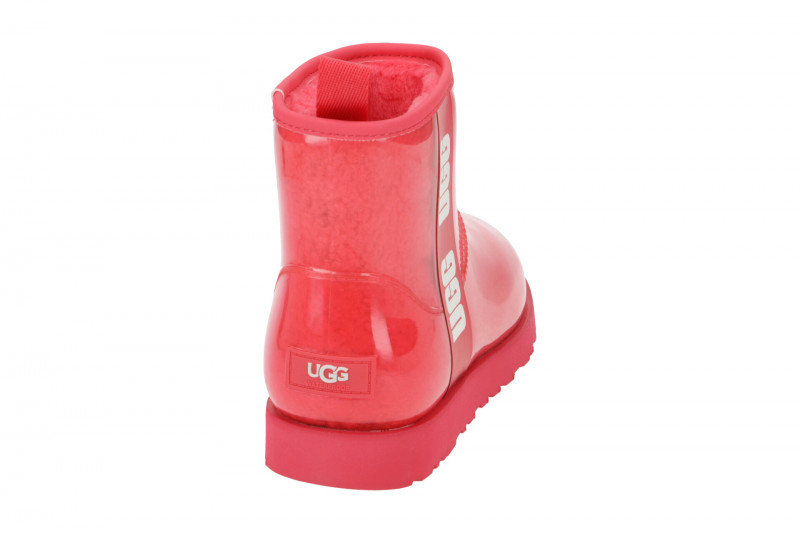 UGG Classic Clear Mini Stiefel pink hibiskus