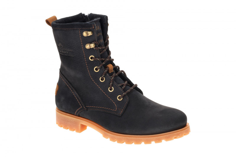 Panama Jack Fryda Igloo B2 Stiefel blau Lammfell Warmfutter