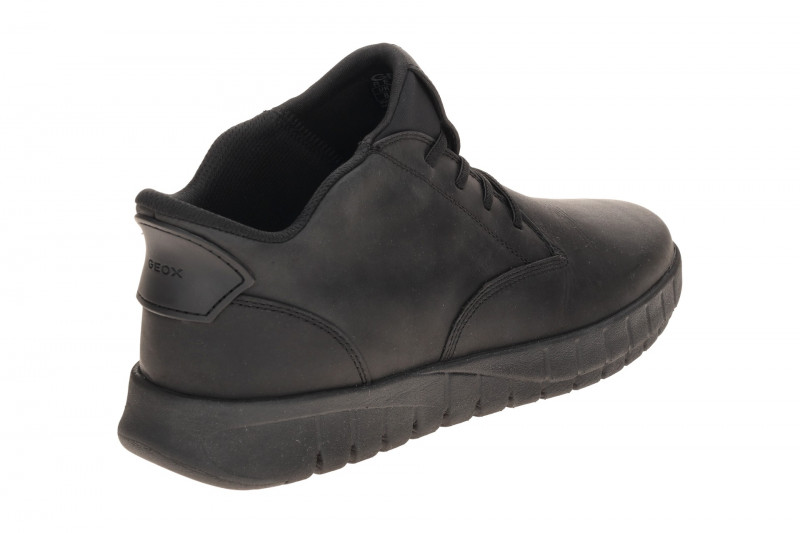 Geox Flextride Mid Sneaker Slipper schwarz FASTin U56MAB