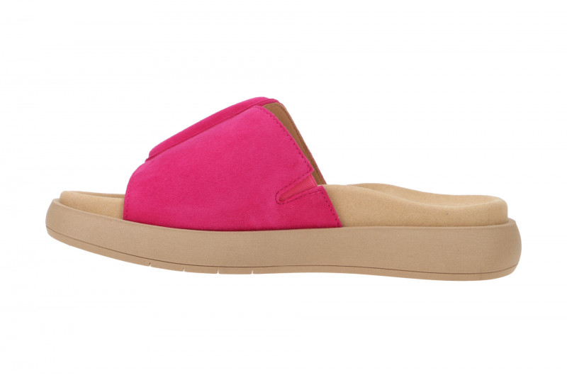Gabor Plateau Pantolette pink Velour 63.751.10