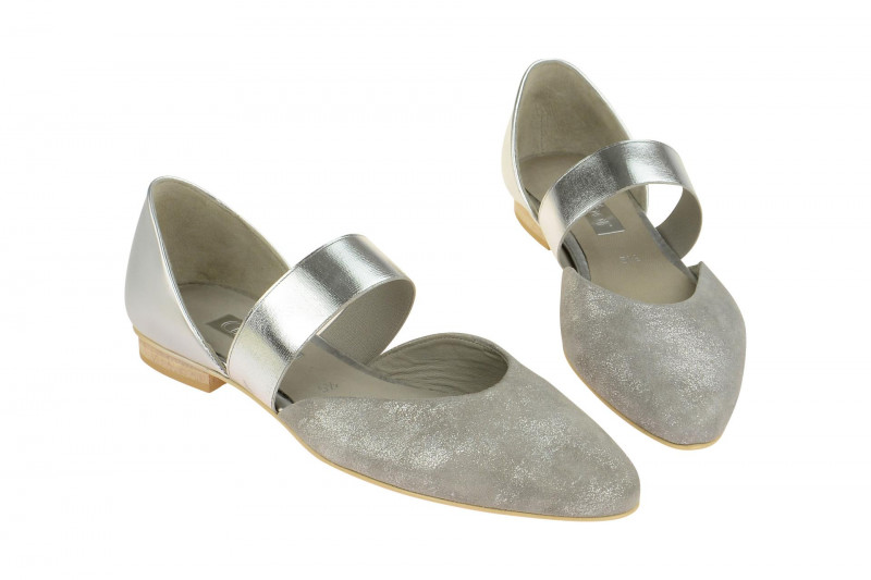 Gabor Ballerina grau silber metallic 61.353.69