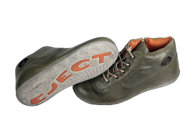 Eject Fini Schuhe in tesla grün Boots