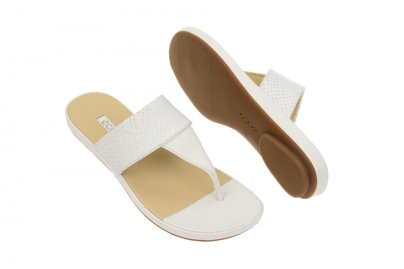 Ecco Tabora Pantolette weiß 33055350874