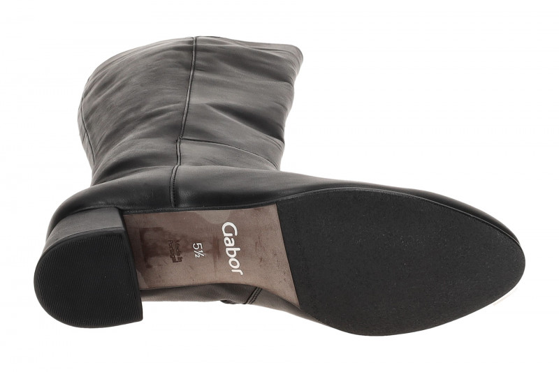 Gabor Langschaft Stiefel schwarz Schaftweite S 75.688.27