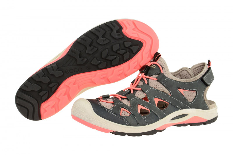 Ecco Biom Sandale dunkel-blau rosa - 81061359493