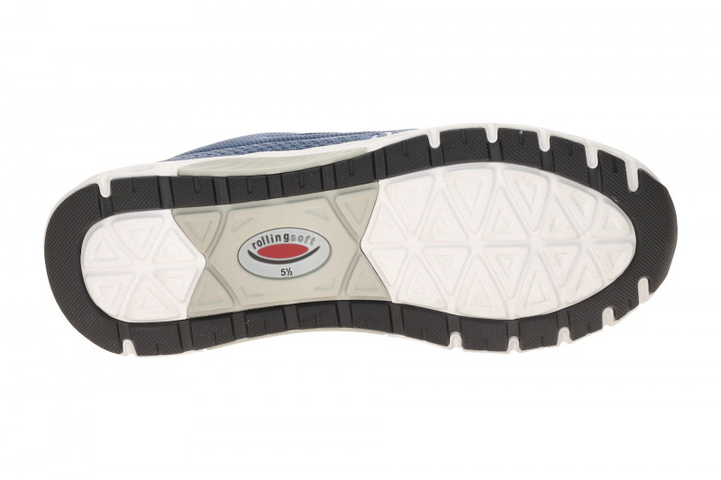 Gabor RollingSoft Schuhe blau Häkeloptik 86.984.26