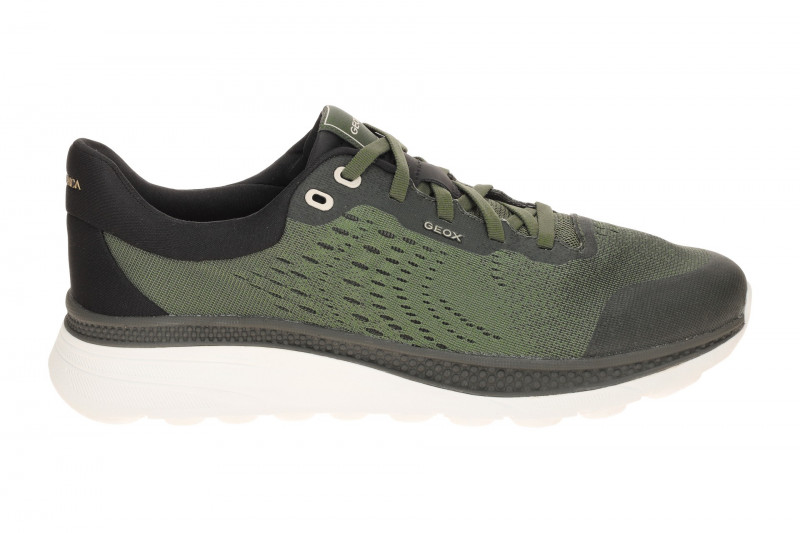 Geox Spherica Actif Schuhe Sneakers grün weiß U65HUB