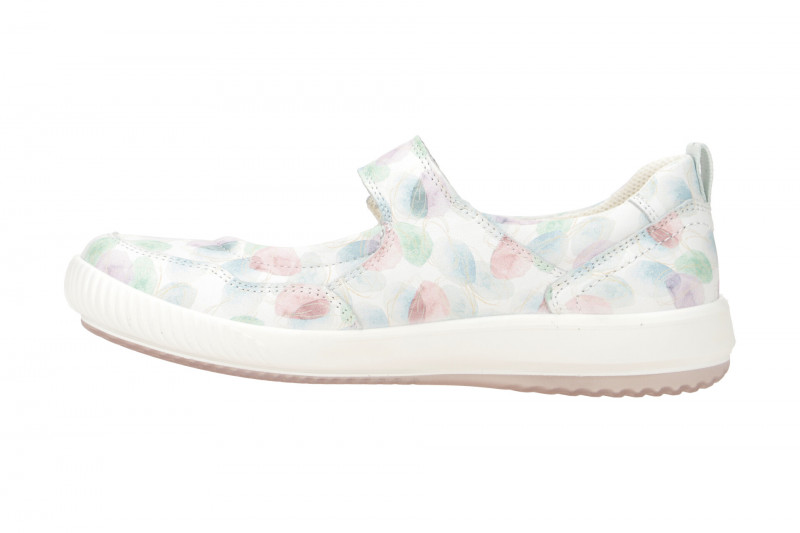 Legero Tanaro Mary-Jane Schuhe weiß bunt gefleckt 214