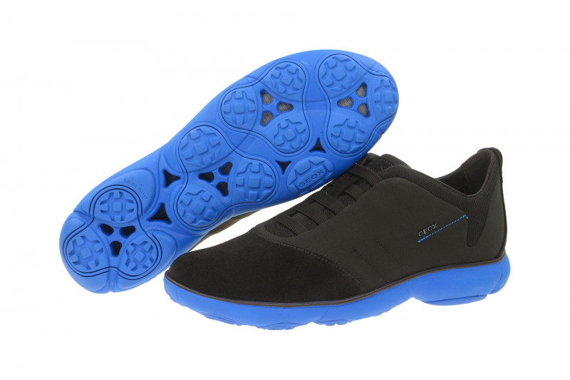 Geox Nebula Schuhe braun Sohle hellblau