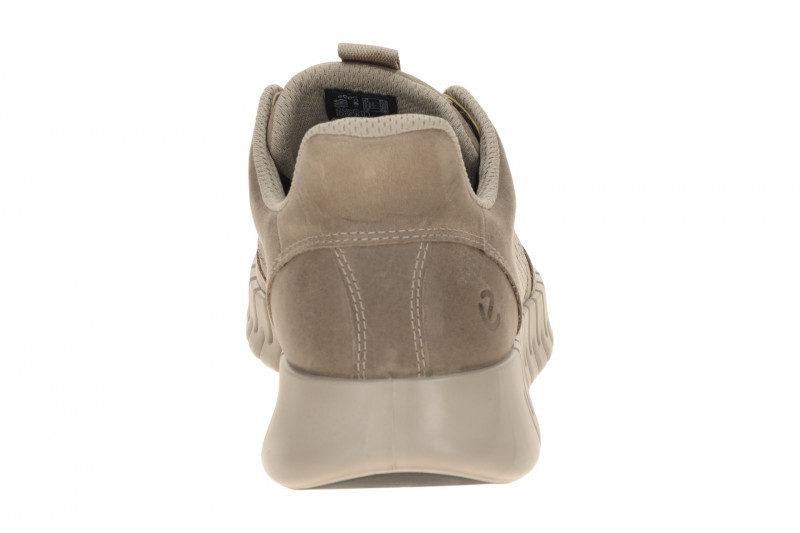 Ecco Gruuv Schuhe taupe grau Herren Sneakers Easy Entry 525304