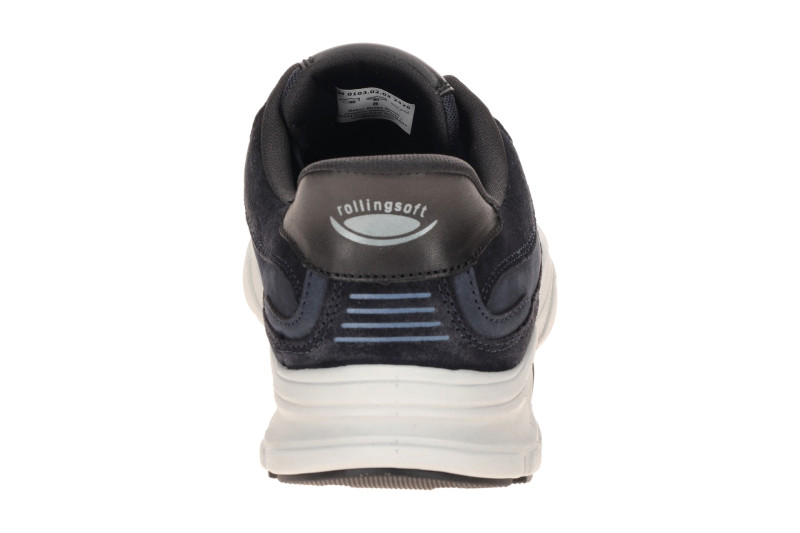 Gabor RollingSoft Schuhe blau FastFit Rauleder 0103.02.03