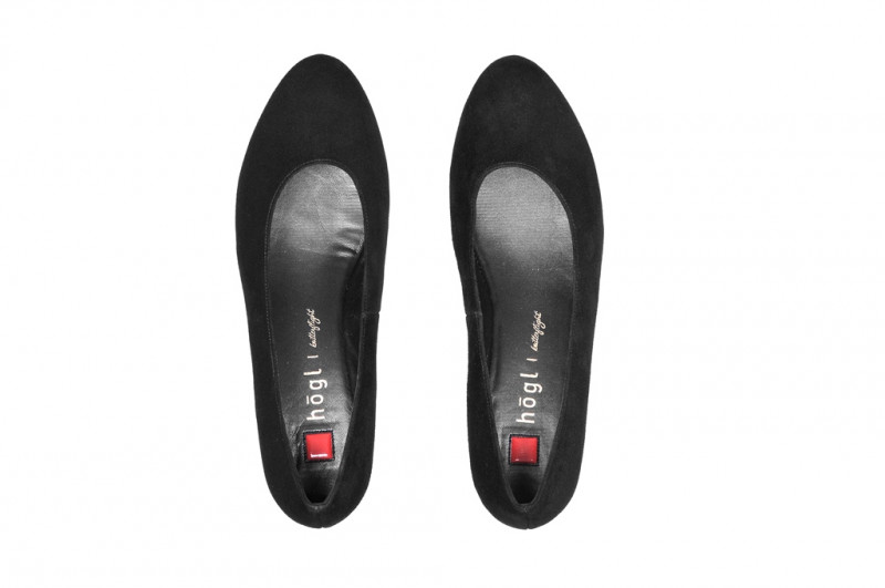 Högl Keil Pumps in schwarz - 4002