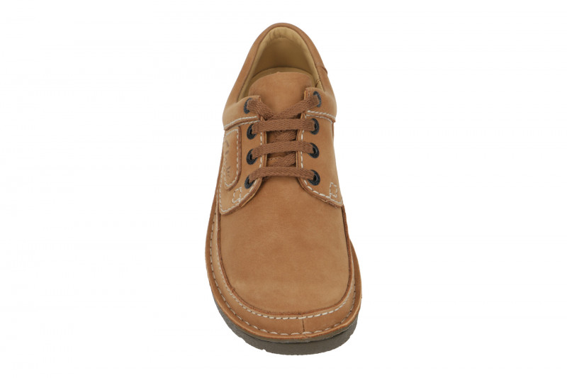 Clarks Nature 2 Schuhe hellbraun Nubuck