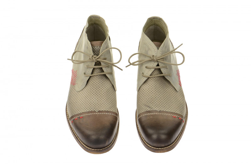 Bello Stiefelette braun grau - HER18