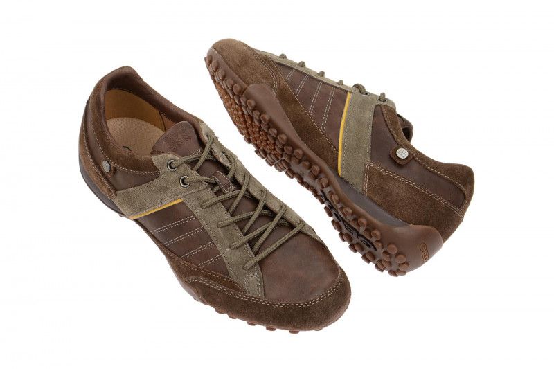 Geox Snake Schuhe braun grau U5407B