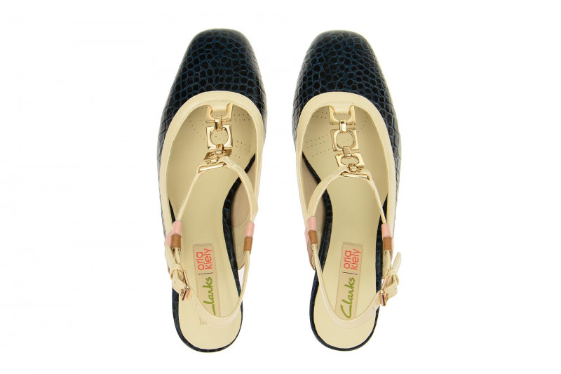 Clarks Orla Barbara Schuhe blau Sling