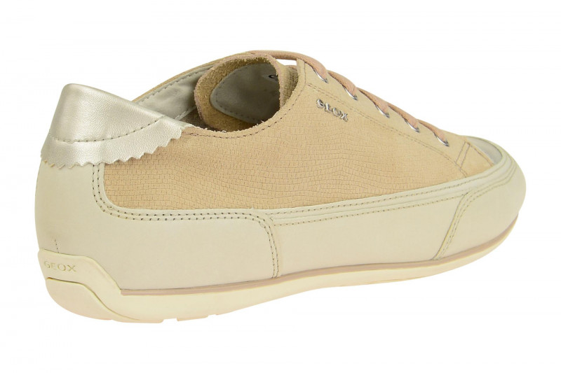 Geox Moena Schuhe weiß rosa D5260D