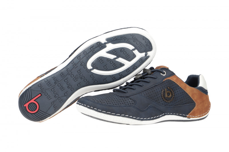 bugatti Canario Schuhe Sneakers blau 48010