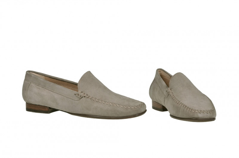 Sioux Campina - Mokassin Slipper - cork grau - 53493