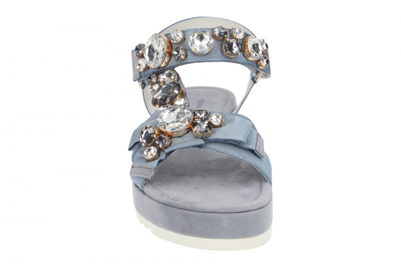 K&S Neo Sandale hell-blau Glitzersteine 25530