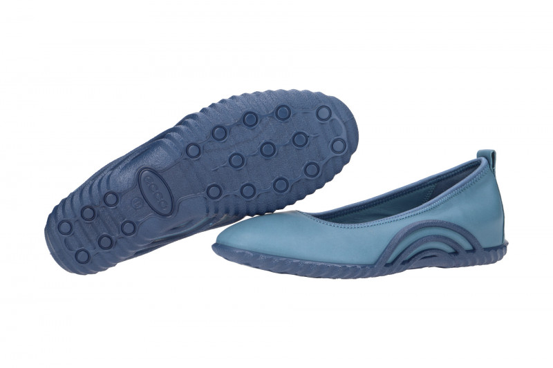 Ecco Vibration Ballerina blau 206123